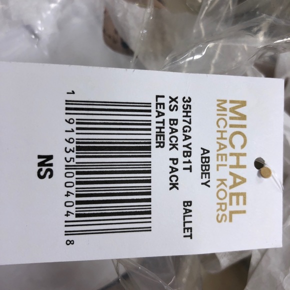 Michael Kors Abbey Mini BackpackBallet Pink Silver - Picture 7 of 8